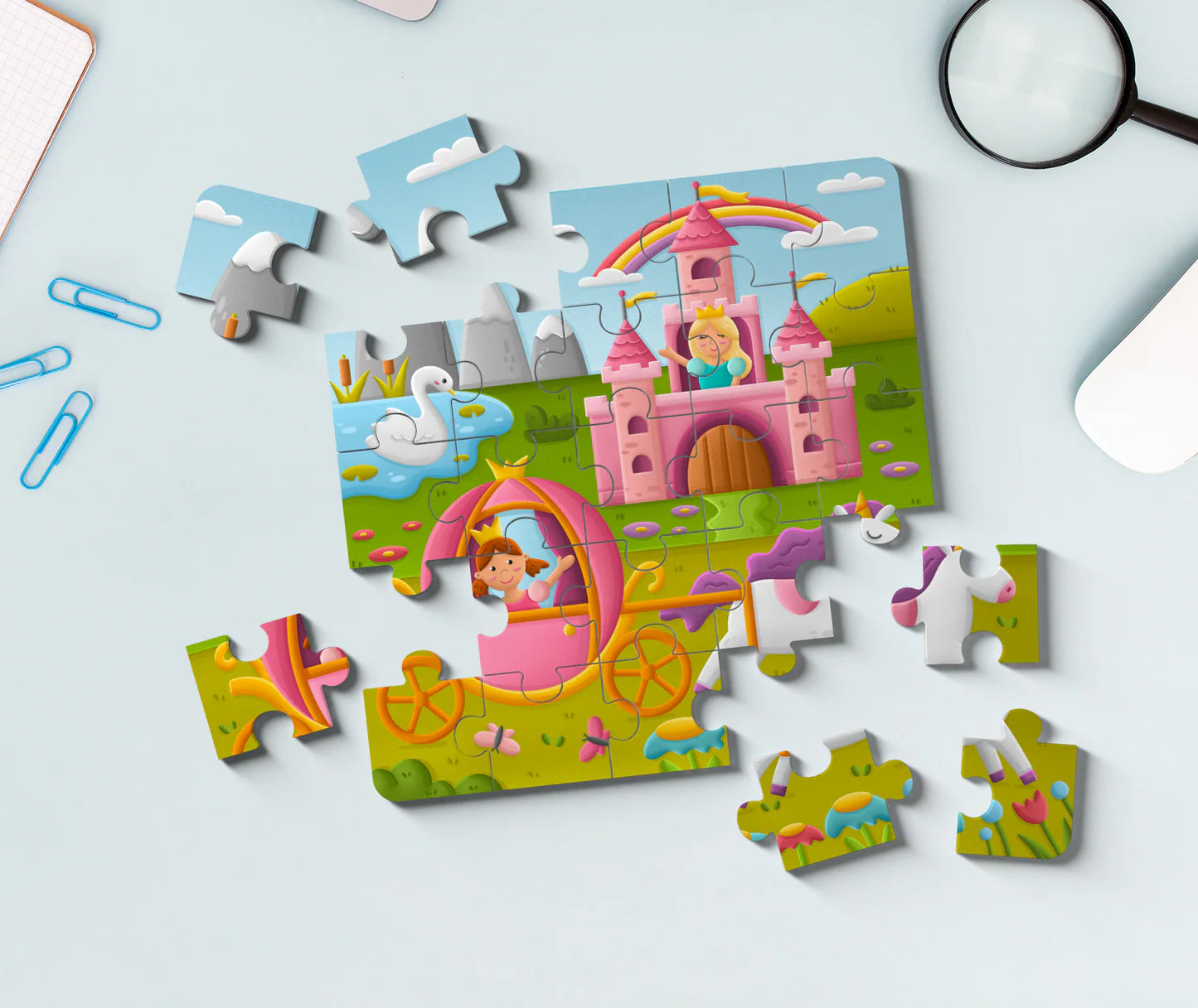 Princess and Castle Puzzle for Toddler