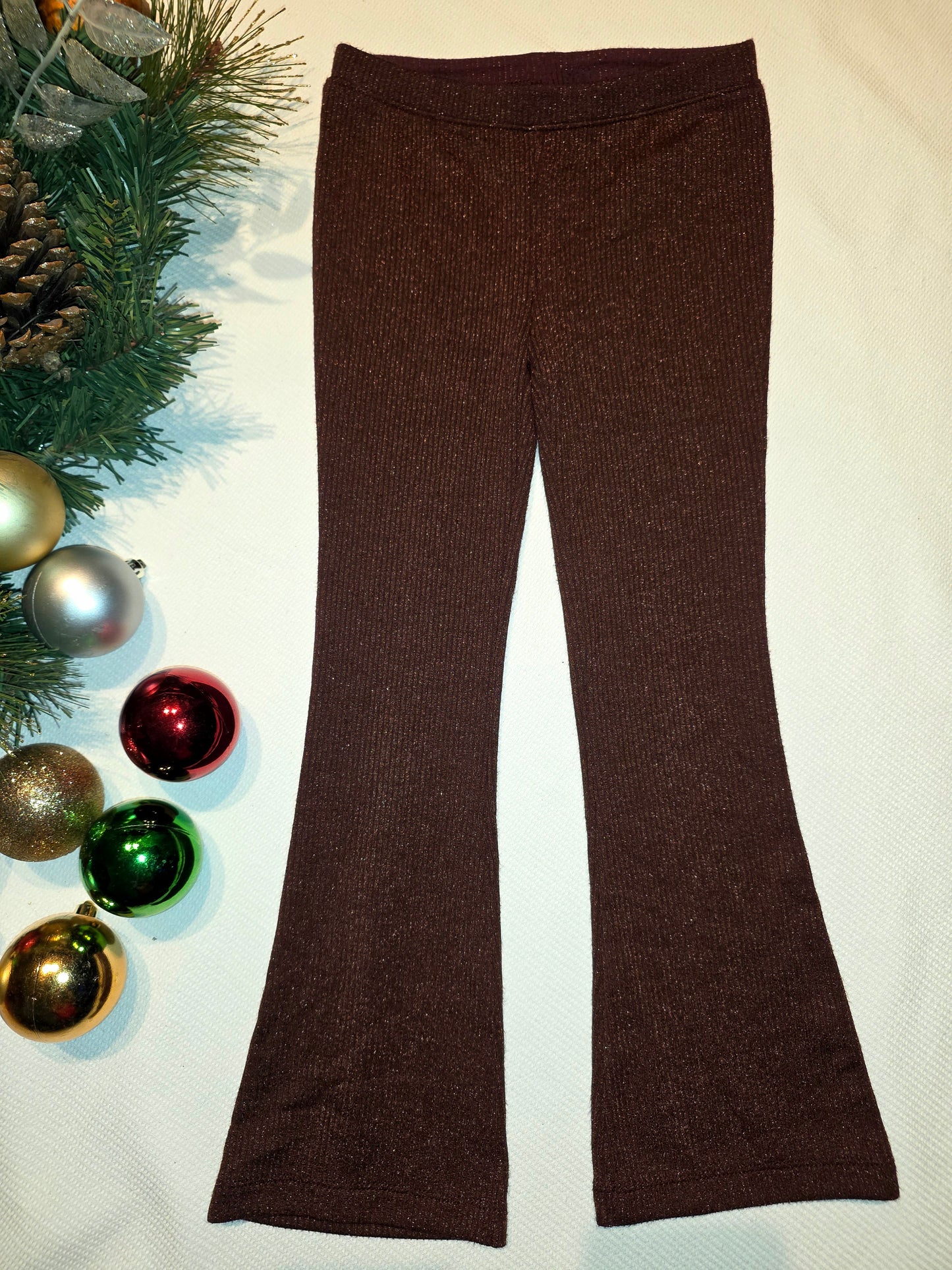 Burgundy & Gold Pants