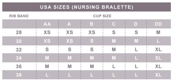 Lace Nursing Bralette - Black