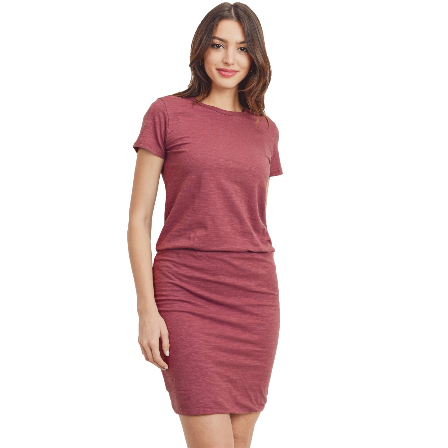 Casual Mini T-shirt Bodycon Cotton Dress