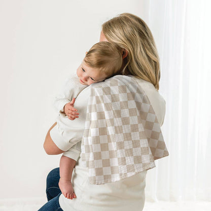 Breastfeeding Boss - Sage Mudcloth