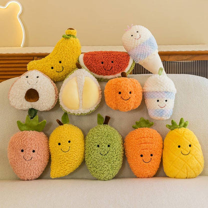 Strawberry - Fruit-Shaped Plush Toy