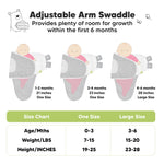 Load image into Gallery viewer, 3-Pack SOOTHE Swaddle Wraps (Nordic, One size)
