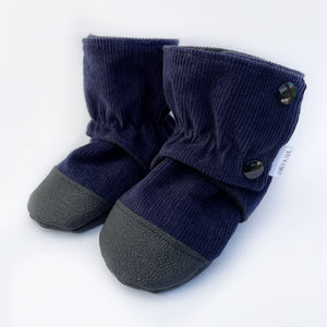 Gus Kids Co. - Navy Corduroy Baby Boots