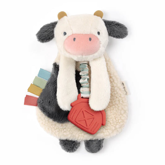 Itzy Lovey™ Plush and Teether Toy- Carmen the cow