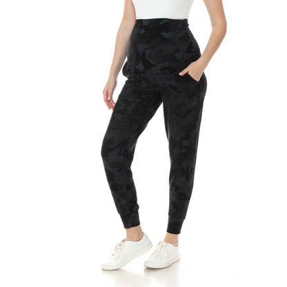 Buttery Soft Maternity Comfort Print Joggers