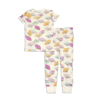 Bamboo Short Sleeve Pajama Set (print)