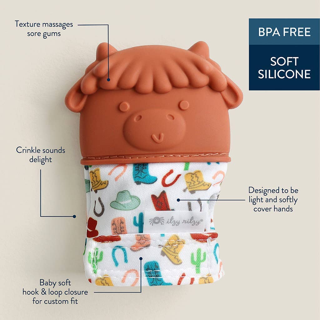 Itzy Mitt™ Silicone Teething Mitts