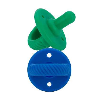 Hero Blue + Clover Sweetie Soother™ Pacifier Sets (2-pack)