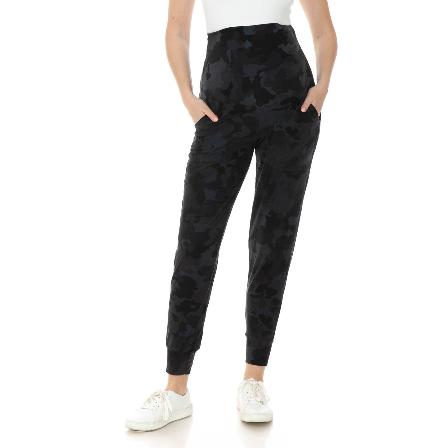 Buttery Soft Maternity Comfort Print Joggers