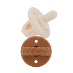 Load image into Gallery viewer, Coffee + Toffee Sweetie Soother™ Pacifier Sets (2-pack)
