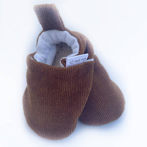 Gus Kids Co. - Teak Corduroy Baby Shoes