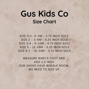 Gus Kids Co. - Bear Baby Shoes