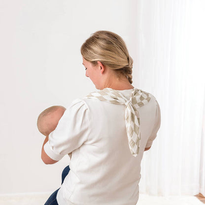 Breastfeeding Boss - Sage Mudcloth