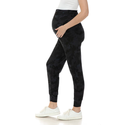 Buttery Soft Maternity Comfort Print Joggers