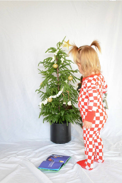 Cherry Cheer – Bamboo Zip Romper