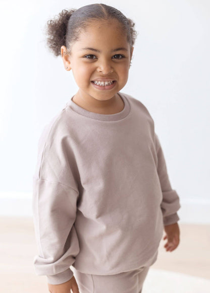 Mila & Co. - Sweatshirt & Jogger Set | Pale Mulberry