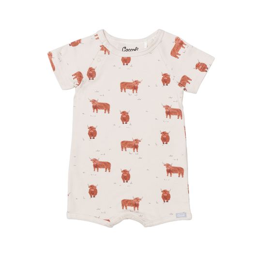 Highland Cow romper