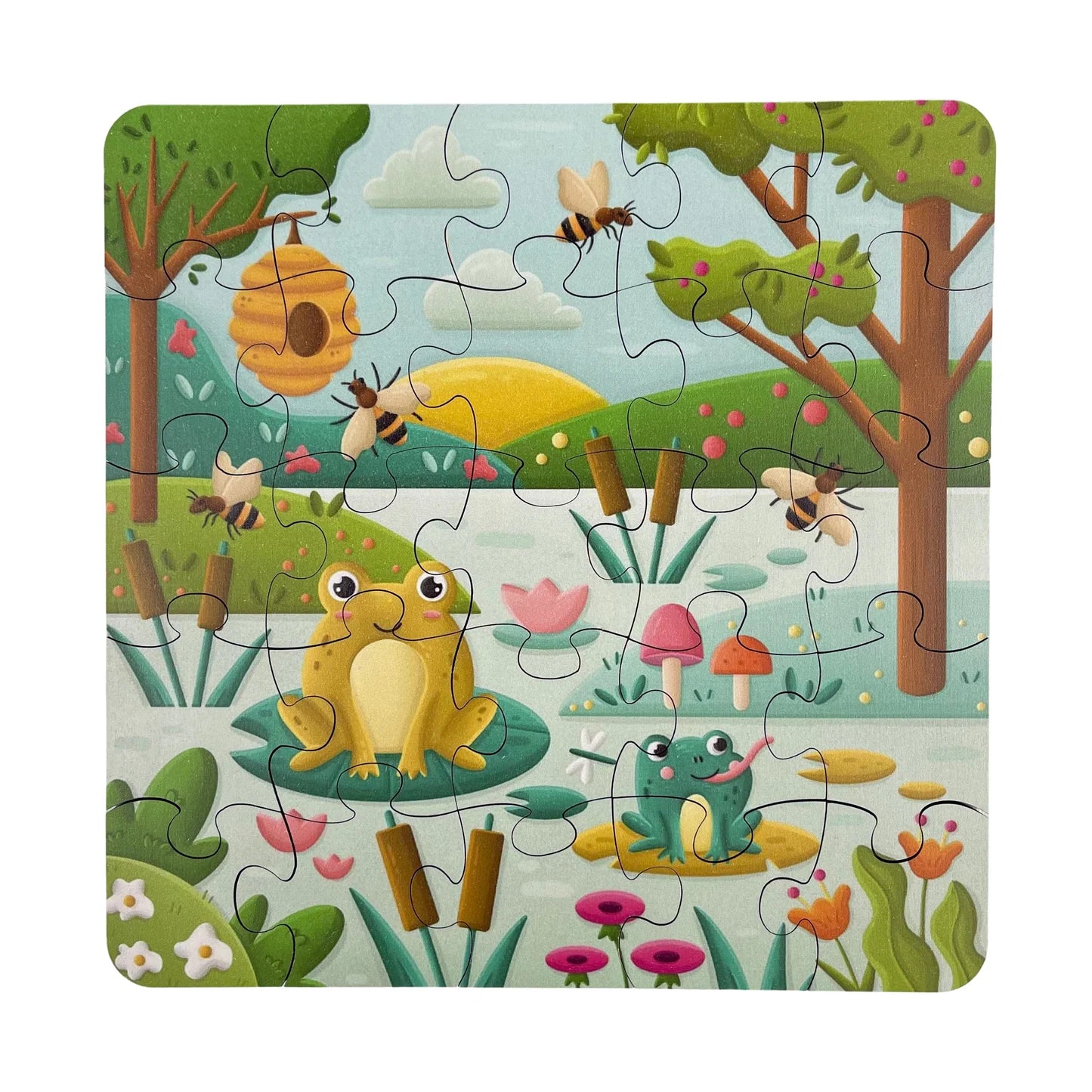 Froggy Pond Puzzle