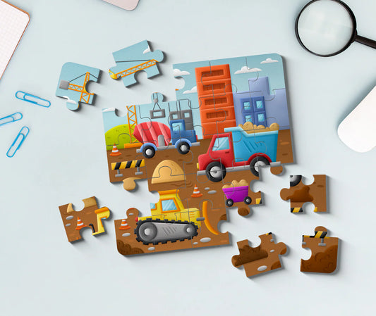 Construction Puzzle for Toddlers