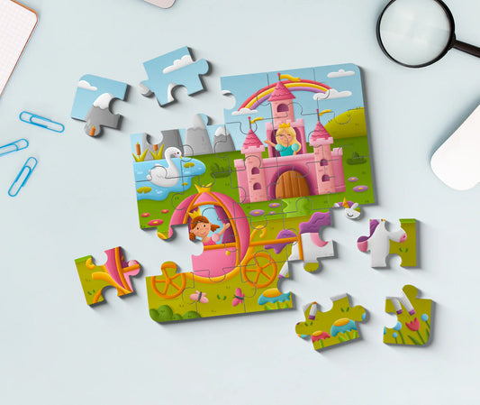 Princess and Castle Puzzle for Toddler