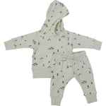 Load image into Gallery viewer, Ski Print French Terry Hoodie Set
