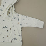 Load image into Gallery viewer, Ski Print French Terry Hoodie Set
