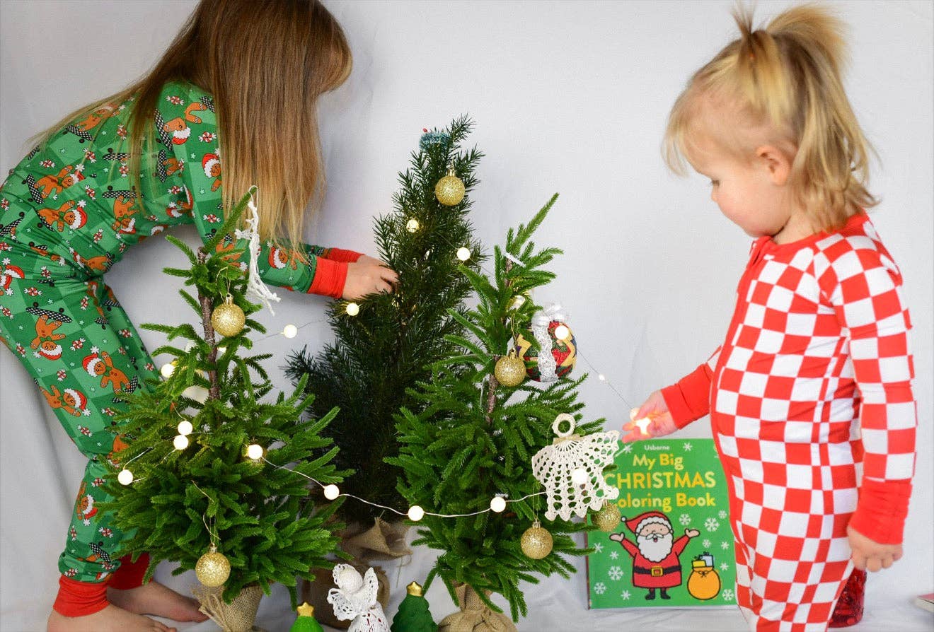 Cherry Cheer – Bamboo Zip Romper