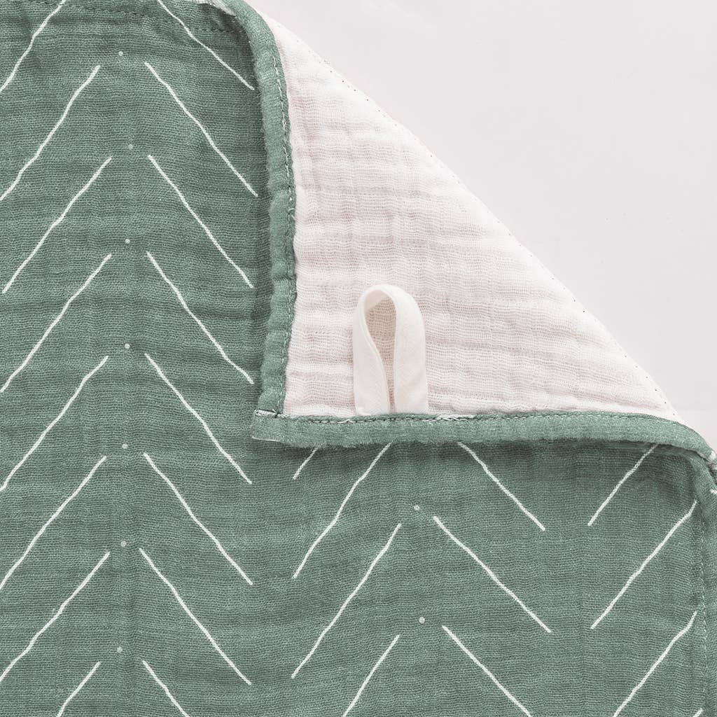 Breastfeeding Boss - Sage Mudcloth