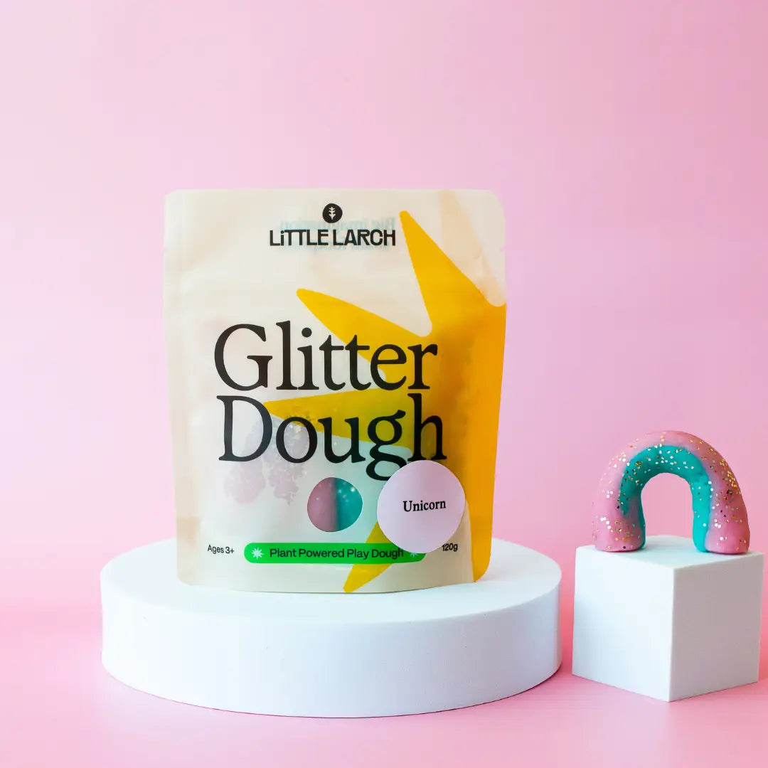 Unicorn Glitter Dough