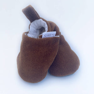 Gus Kids Co. - Teak Corduroy Baby Shoes