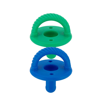 Hero Blue + Clover Sweetie Soother™ Pacifier Sets (2-pack)