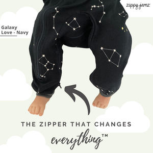 Galaxy Love - Footed Pajamas