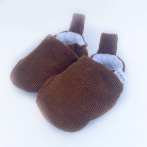 Gus Kids Co. - Teak Corduroy Baby Shoes