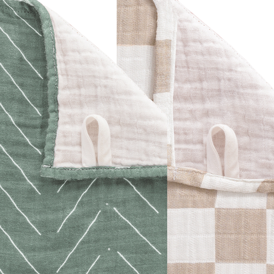 Breastfeeding Boss - Sage Mudcloth