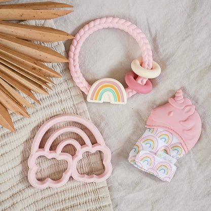 Itzy Ritzy Canada - *New Option* Ritzy Rattle™ Silicone Teether Rattles