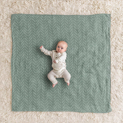 Breastfeeding Boss - Sage Mudcloth