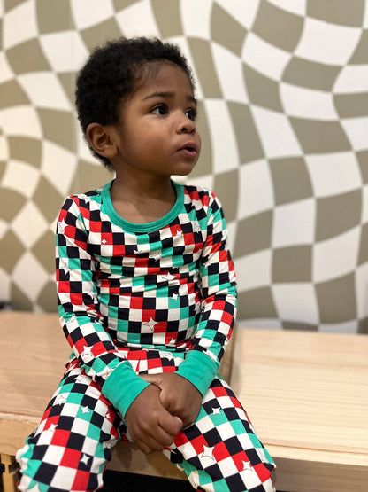 Check the Halls – Two-Piece Bamboo PJs