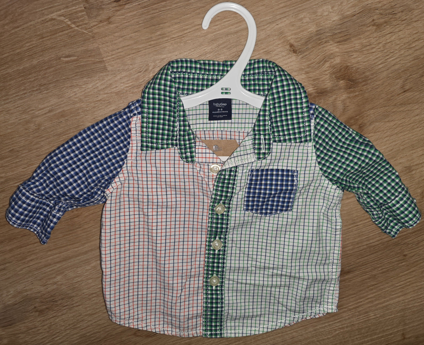 Button-up long sleeve Top