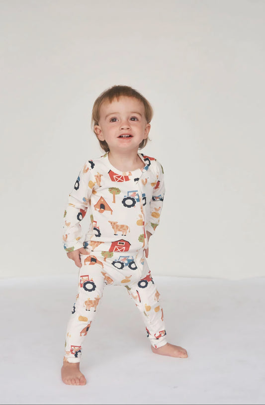 Zipper Sleeper - FARM FRIENDS