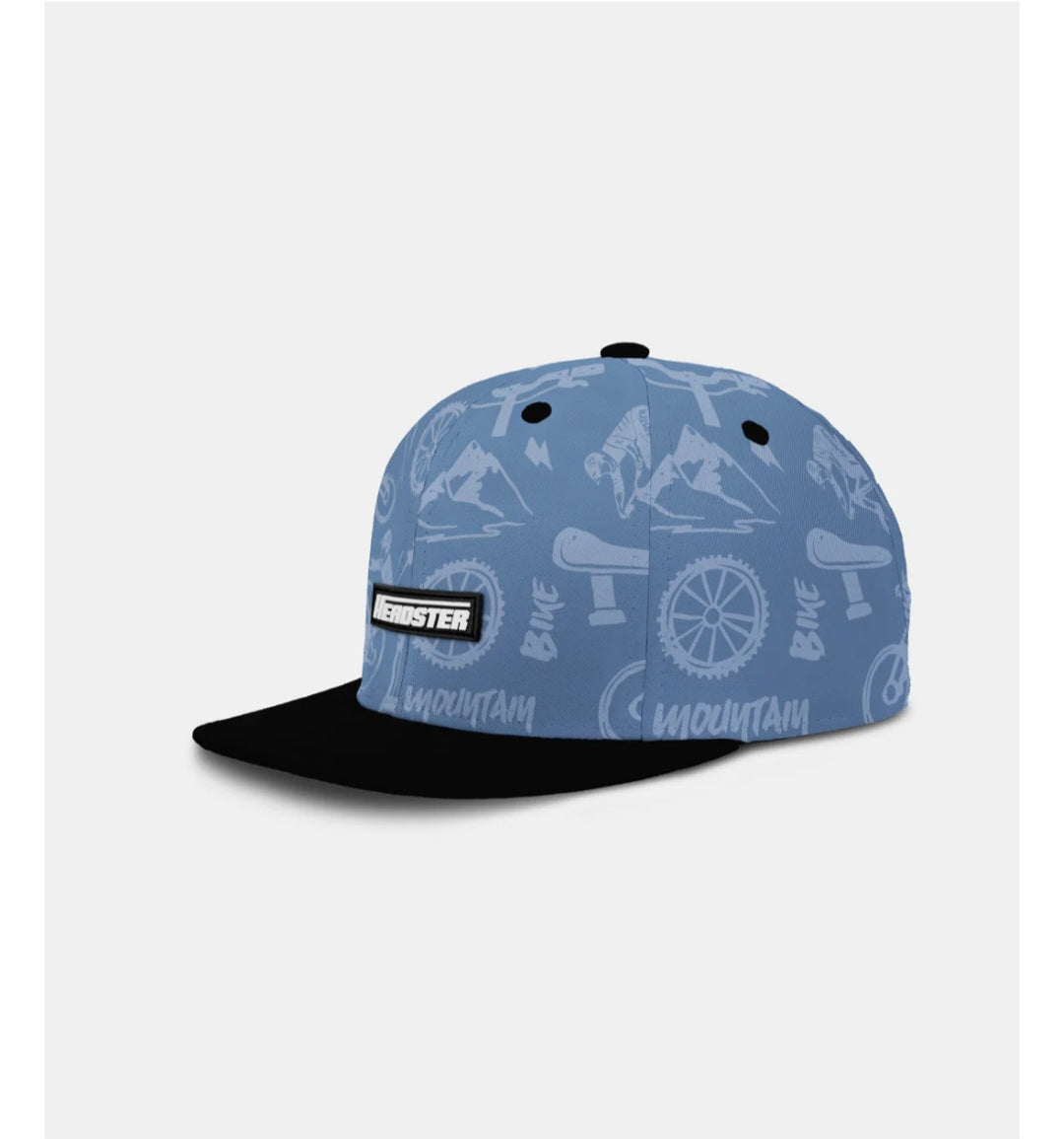 Gnarly Ride Snapback - Blue Fog