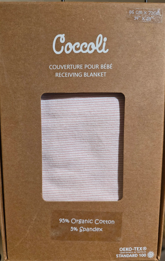 Receiving blankets striped