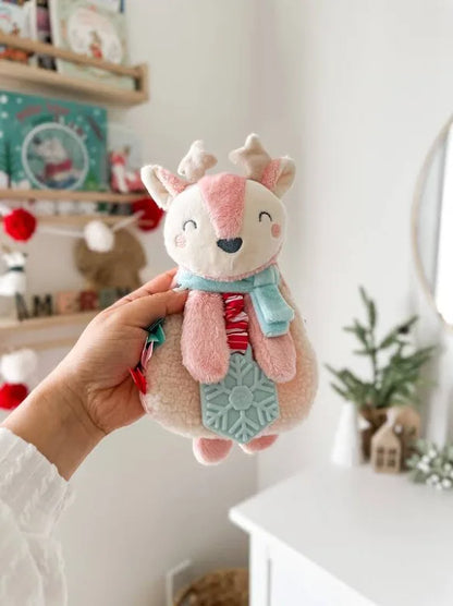 Holiday Lovey Plush & Teether Toy