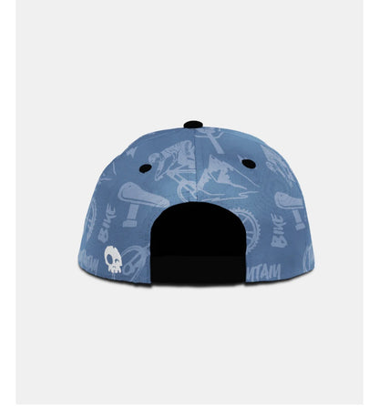 Gnarly Ride Snapback - Blue Fog
