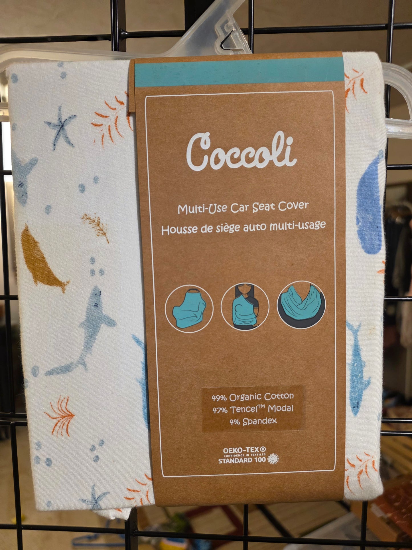 Multi-use car seat cover