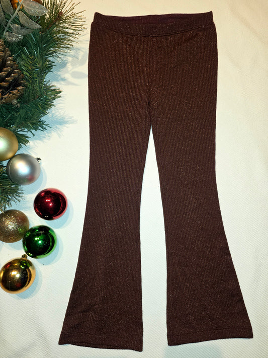 Burgundy & Gold Pants