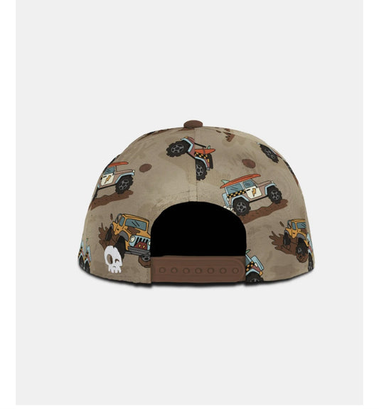 All Terrain Fun Snapback - Beige Sand