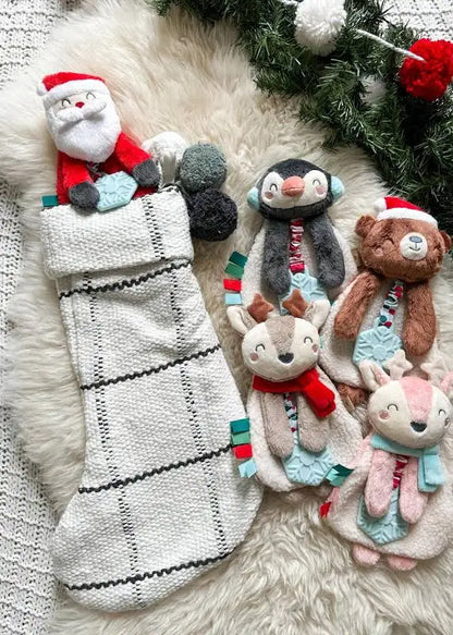 Holiday Lovey Plush & Teether Toy