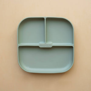 Silicone plate - Sage