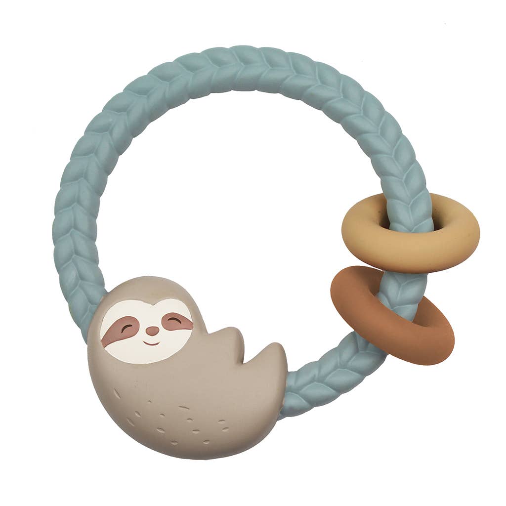 Sloth - Ritzy Rattle Silicone Teether